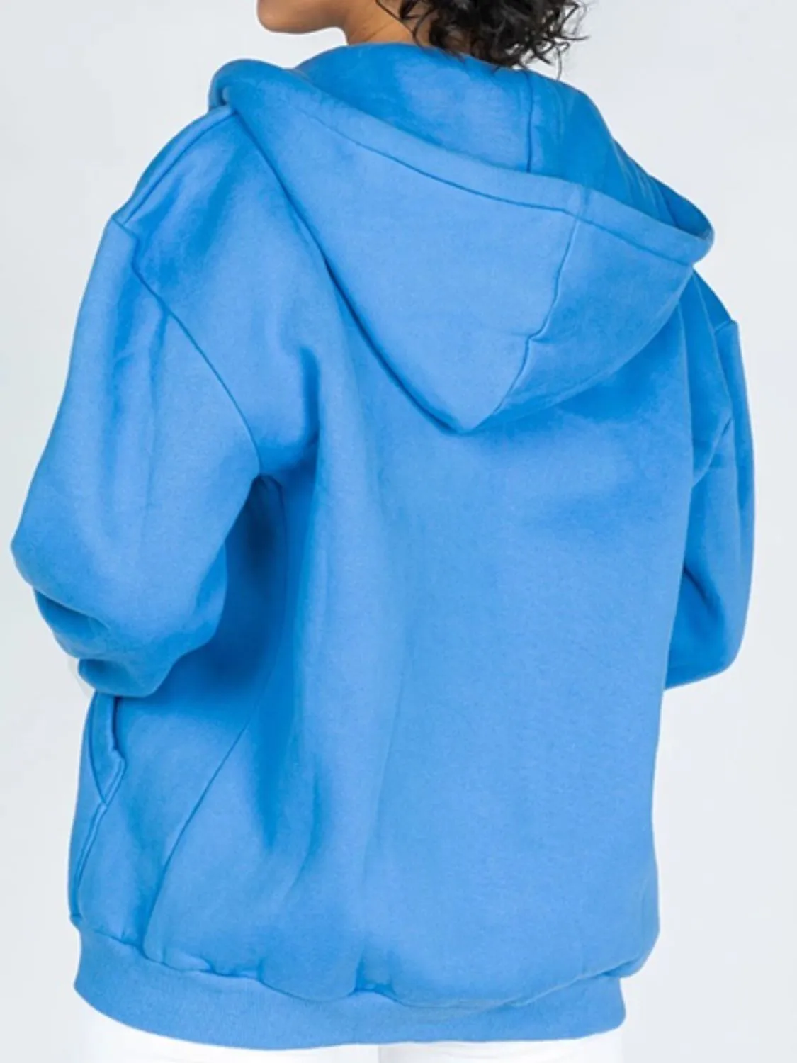 Rainey Zip-Up Drawstring Hoodie