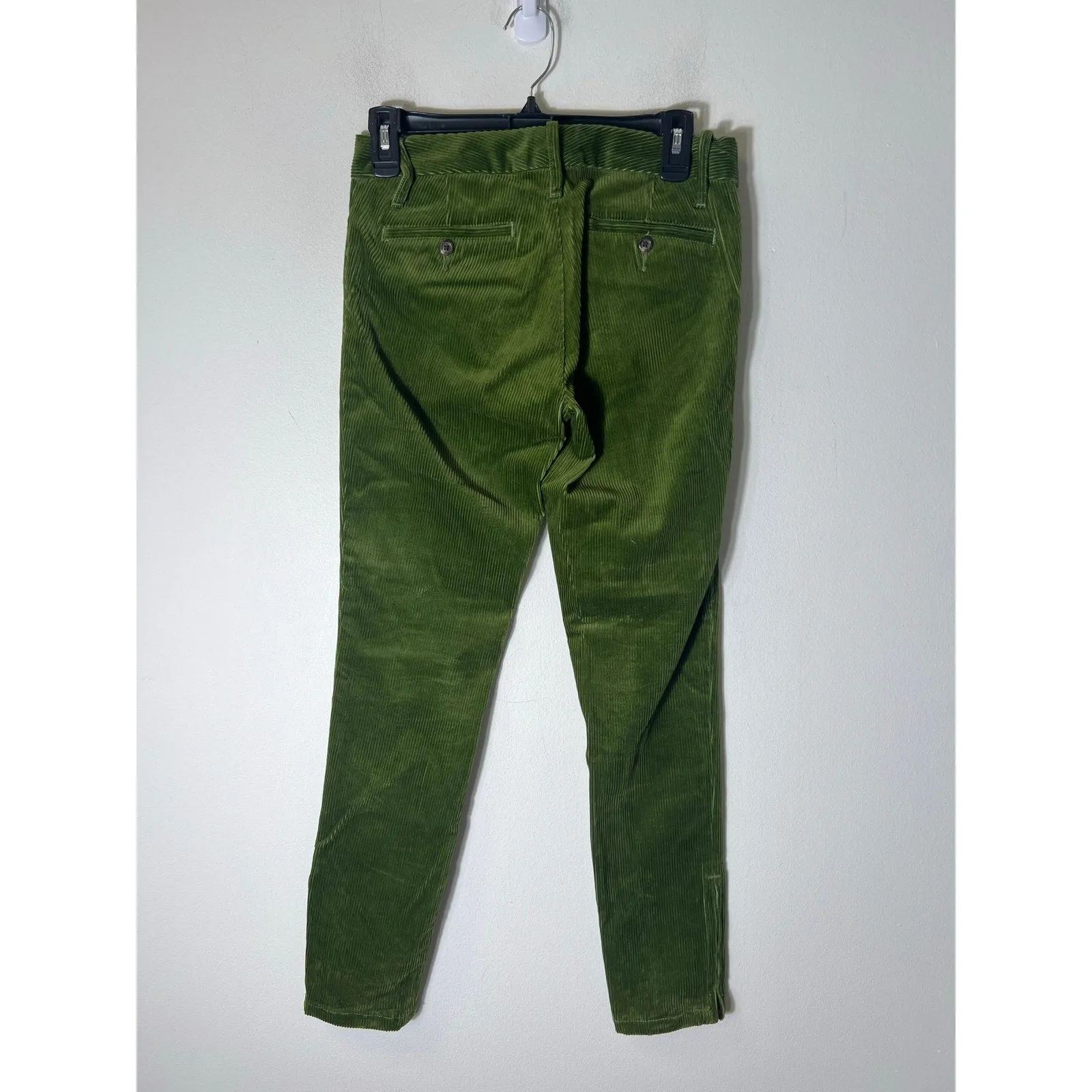Ralph Lauren Rugby Green Whale Corduroy Pants Sz 2