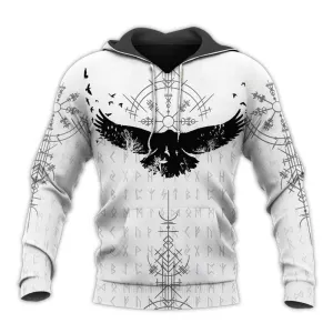 Raven and Vegvisir Hoodie