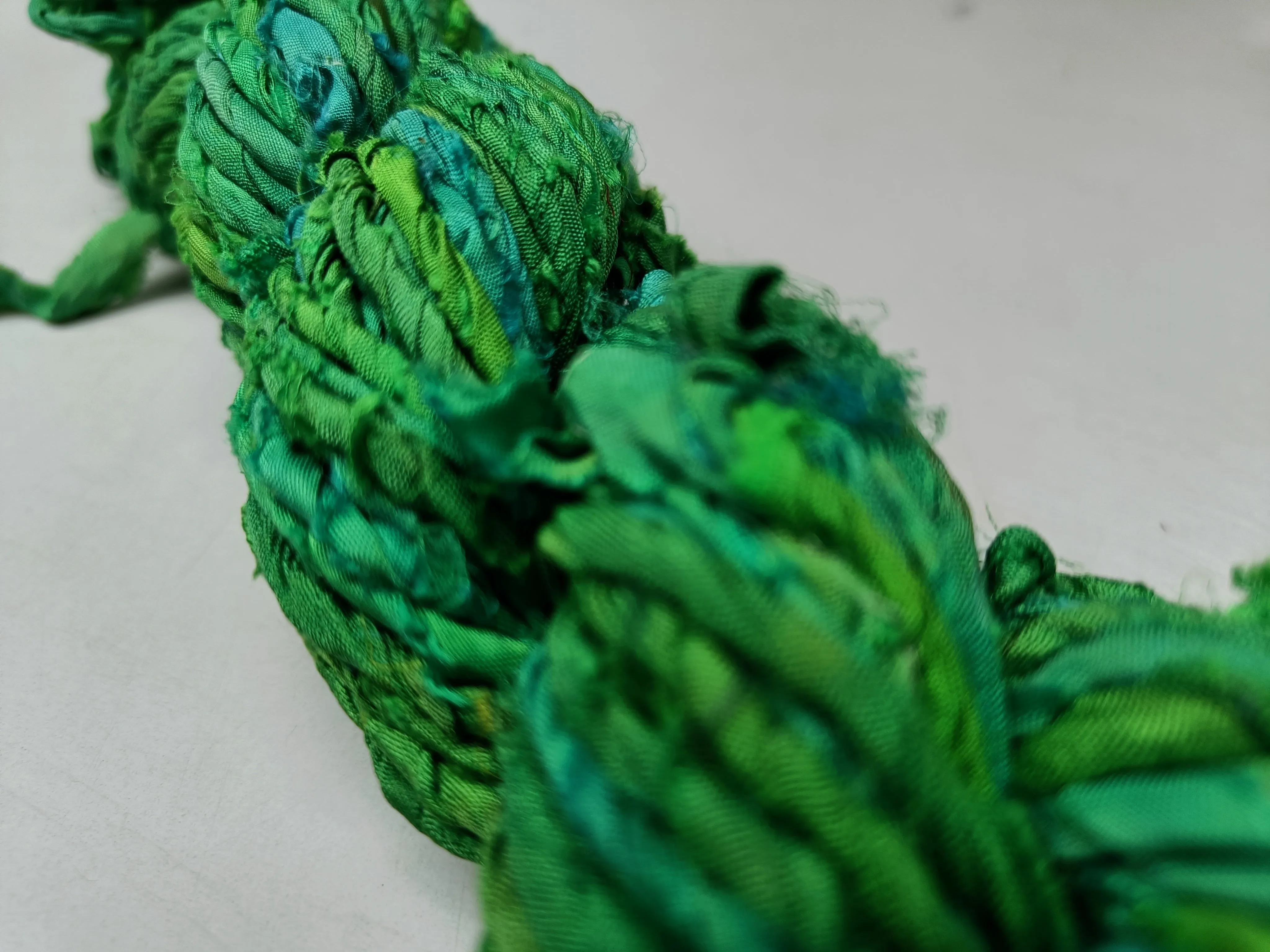 Recycled Twisted Ribbon - Forest