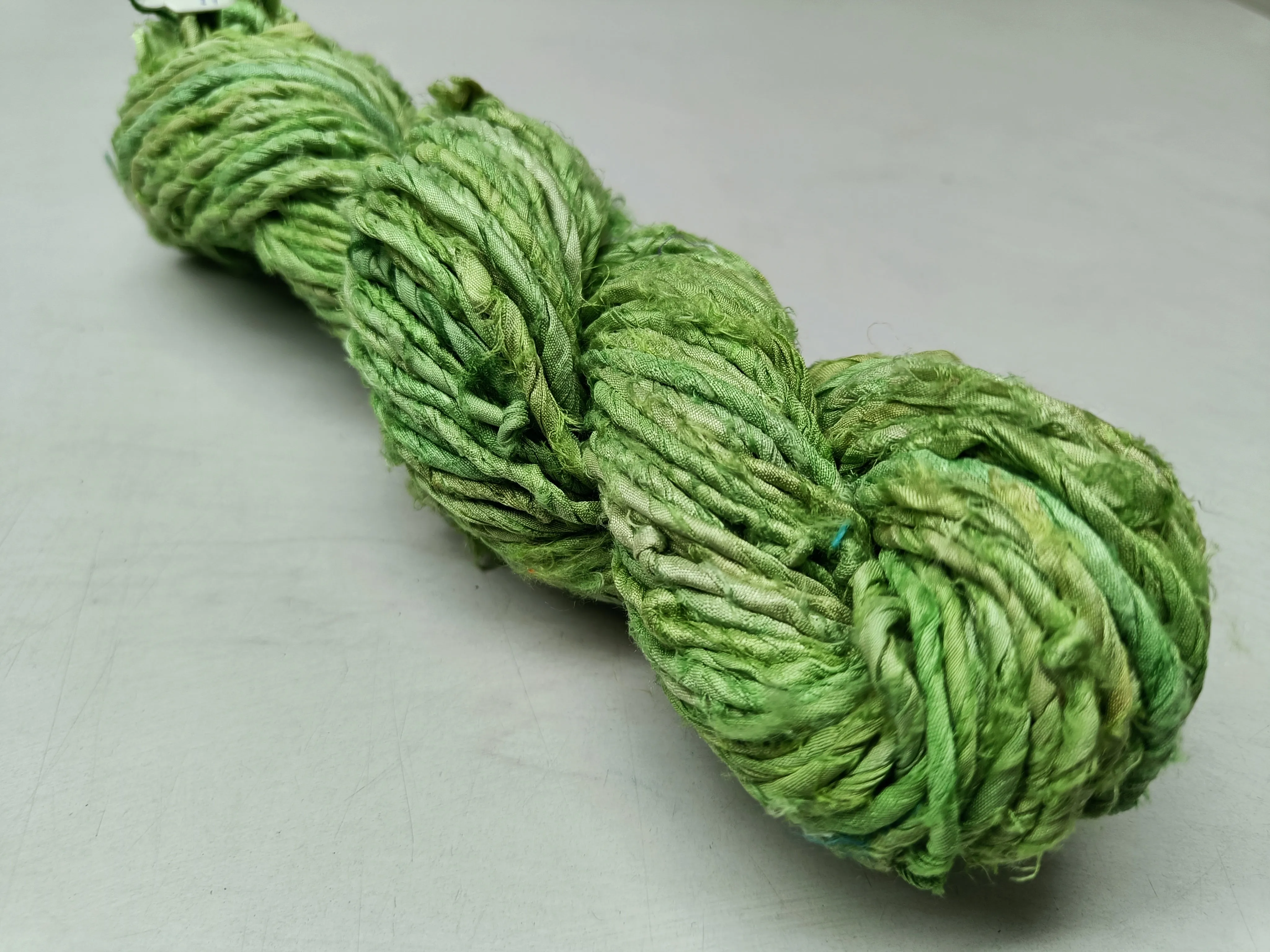 Recycled Twisted Ribbon - New Leaf