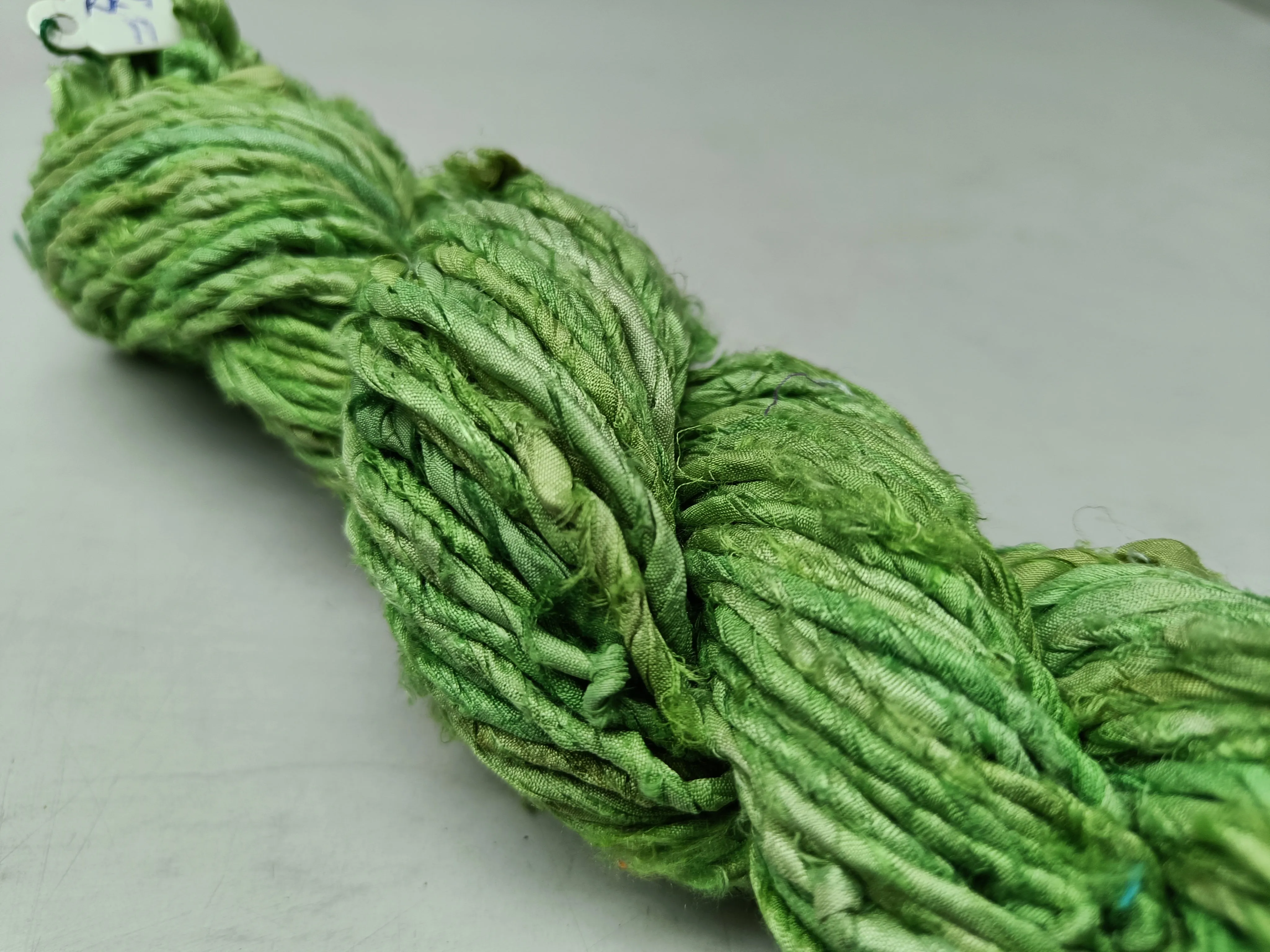 Recycled Twisted Ribbon - New Leaf