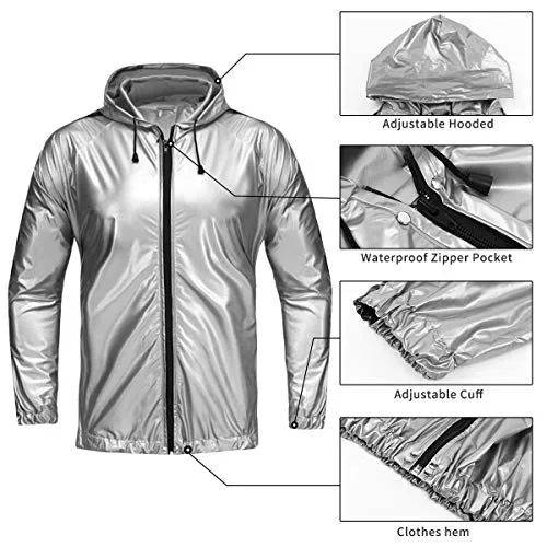 REEDBEEK Professional Full-Zip Sauna Suit Weight Loss Sweat Suit Boxing MMA Training Gym Jacket Pant Workout Suits for Men Women