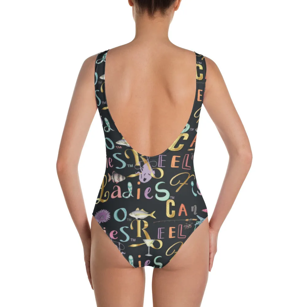 Reel Ladies Fish One Piece Swimsuit