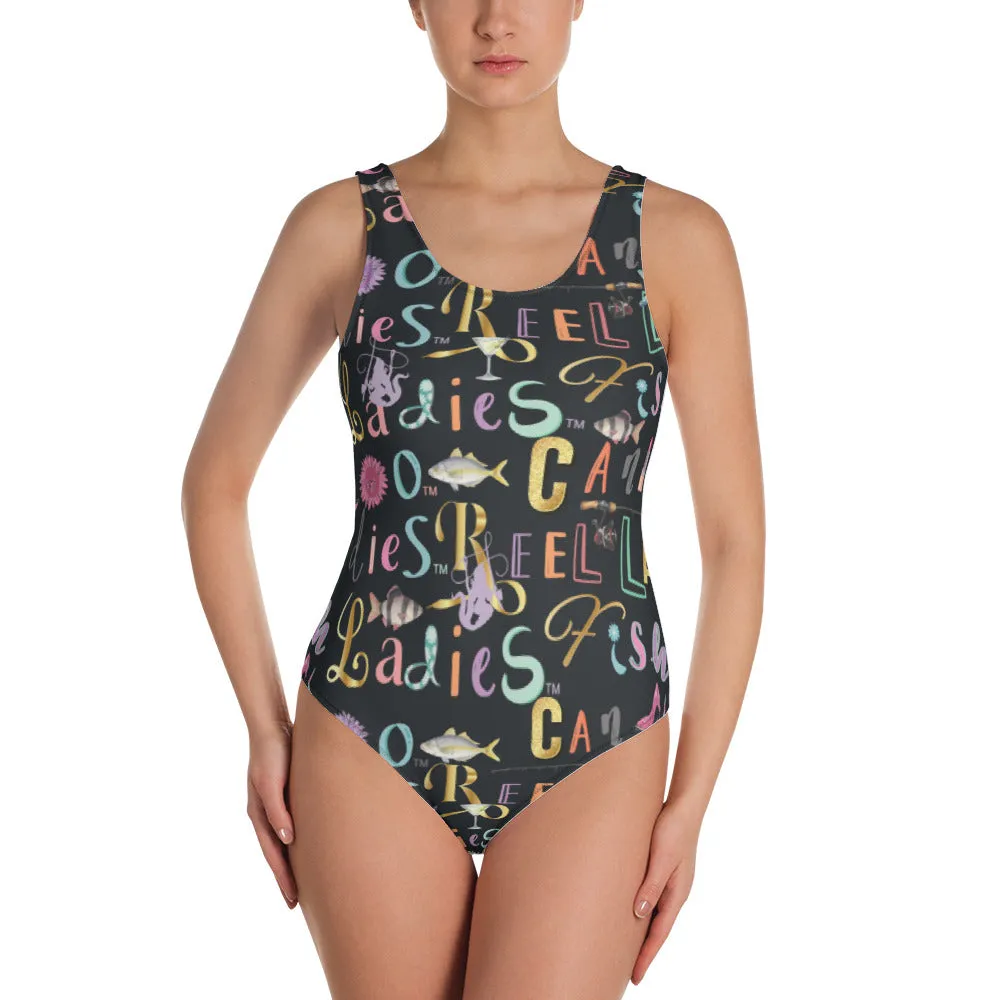 Reel Ladies Fish One Piece Swimsuit