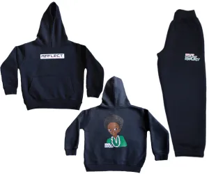 REFLECT Jogsuit Thick Boys [BLACK]