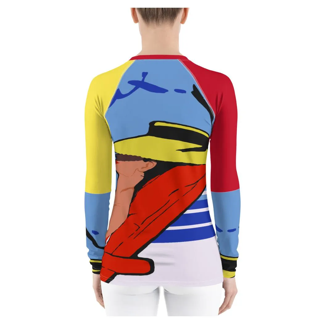 Relax Go To IT! Rash Guard