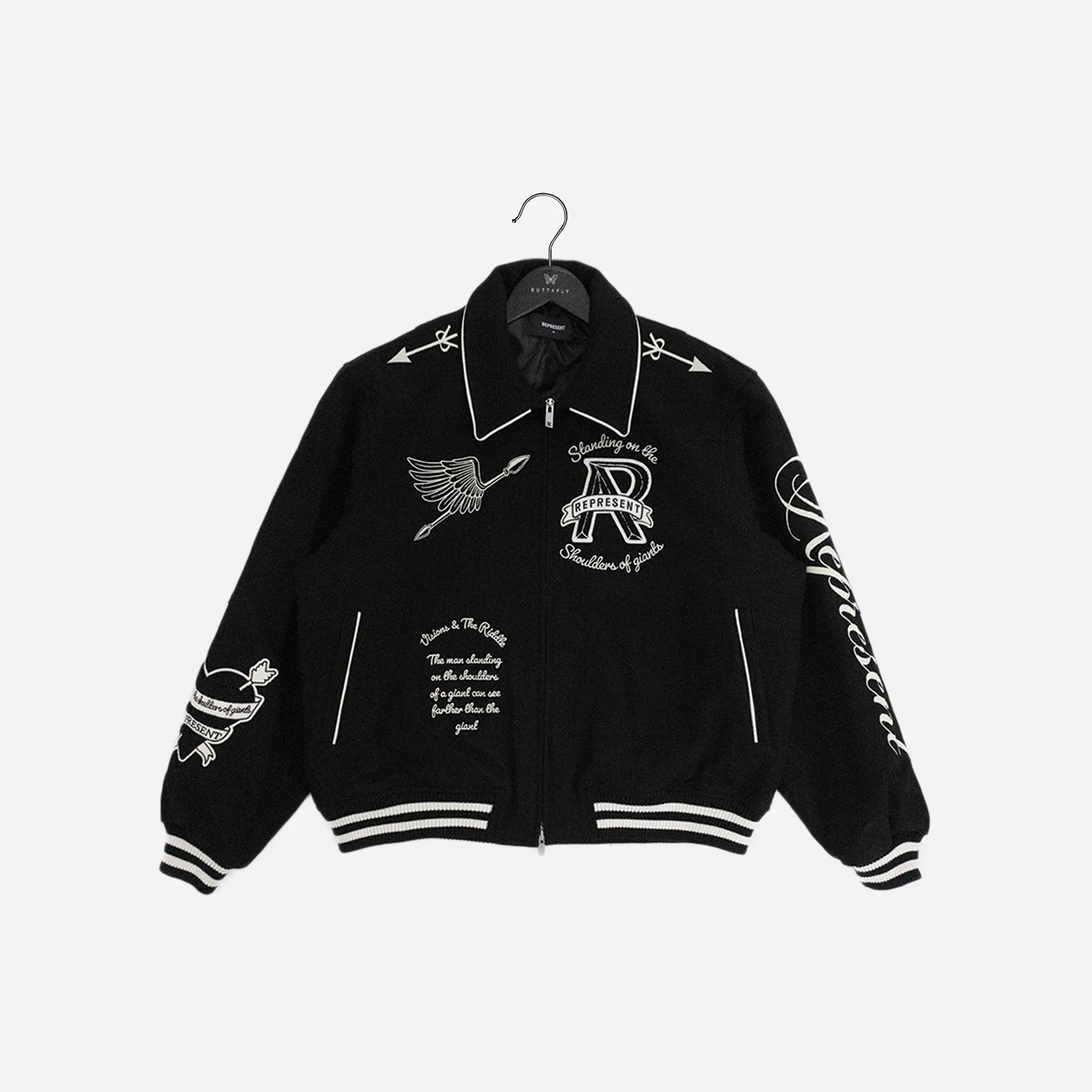 Represent Cherub Wool Varsity Jacket MJ1008-01