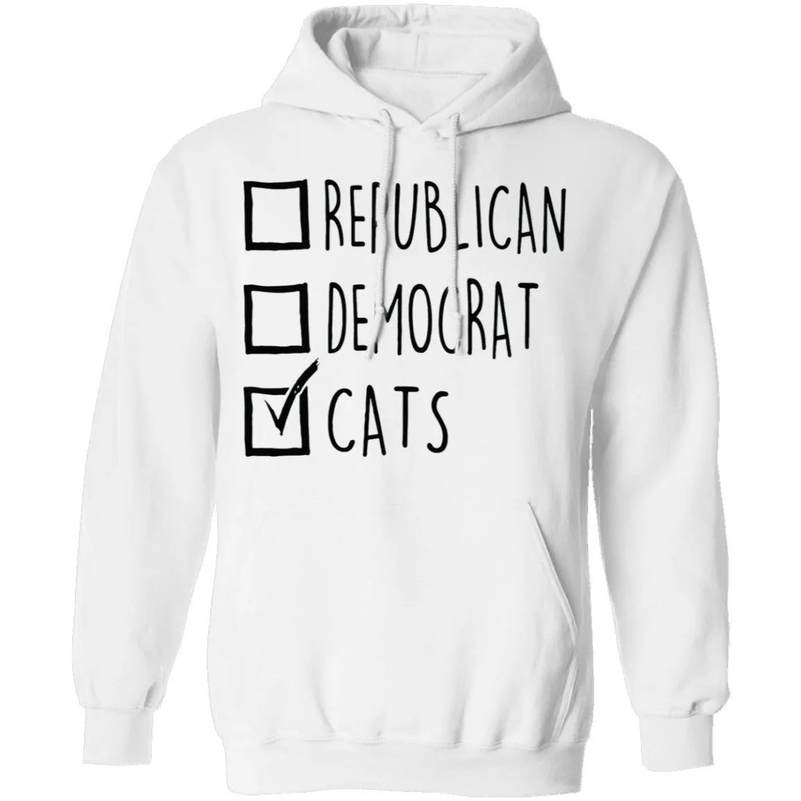 Republican Democrat Cats T-Shirt