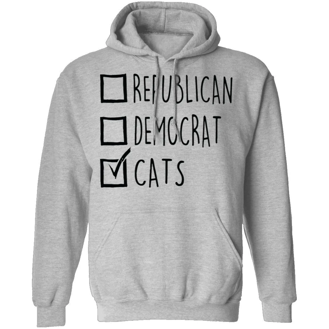 Republican Democrat Cats T-Shirt