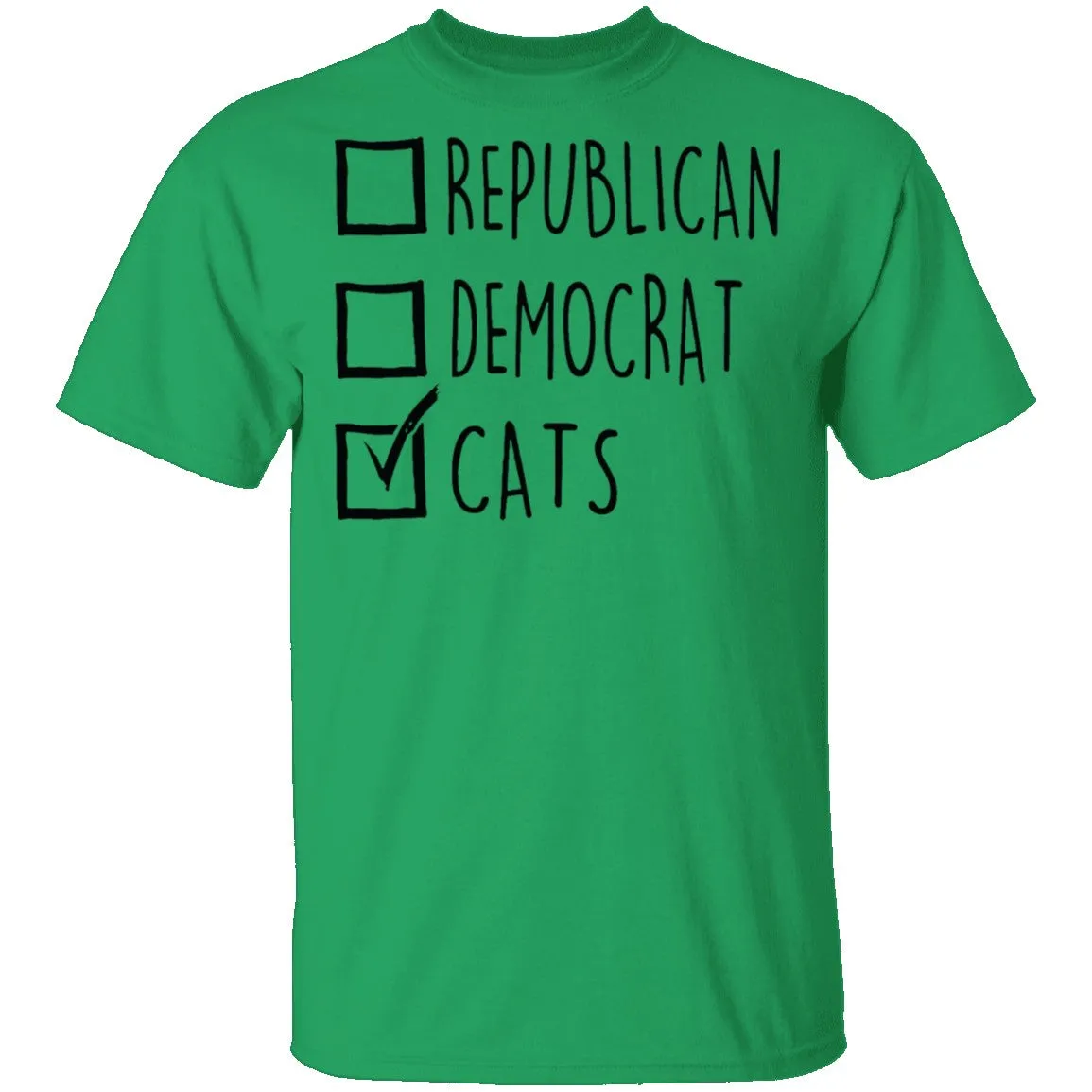 Republican Democrat Cats T-Shirt