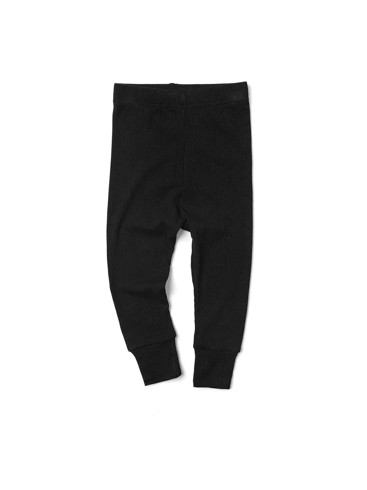 Ribbed Legging I Black
