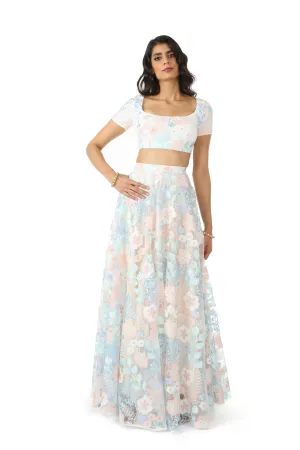 RIVA Floral Embroidered Top