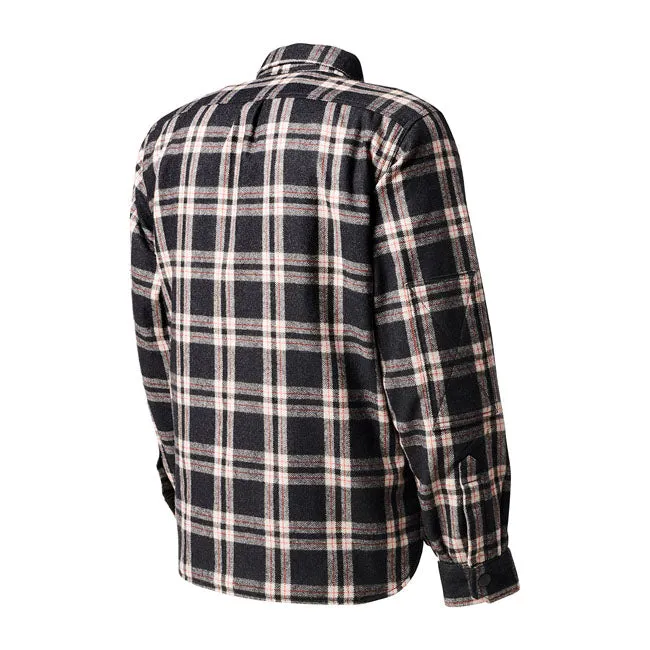 ROLAND SANDS BUELLTON RIDING SHIRT BLACK/WHITE/RED