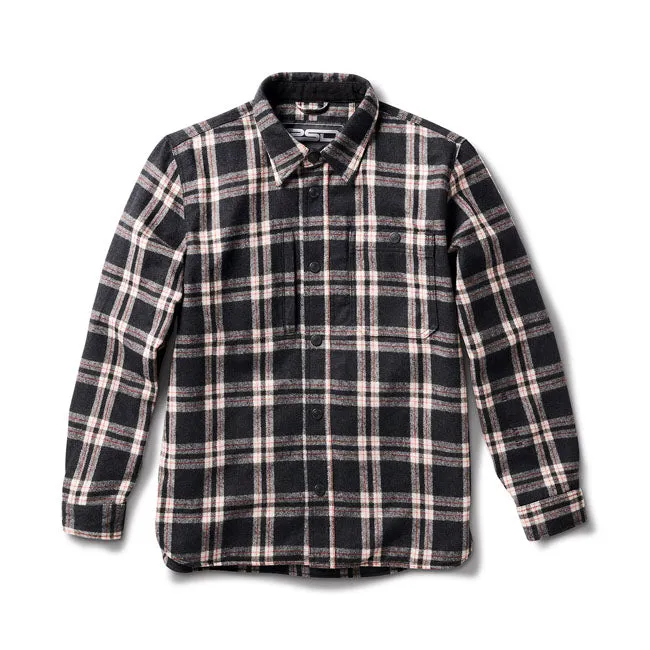 ROLAND SANDS BUELLTON RIDING SHIRT BLACK/WHITE/RED