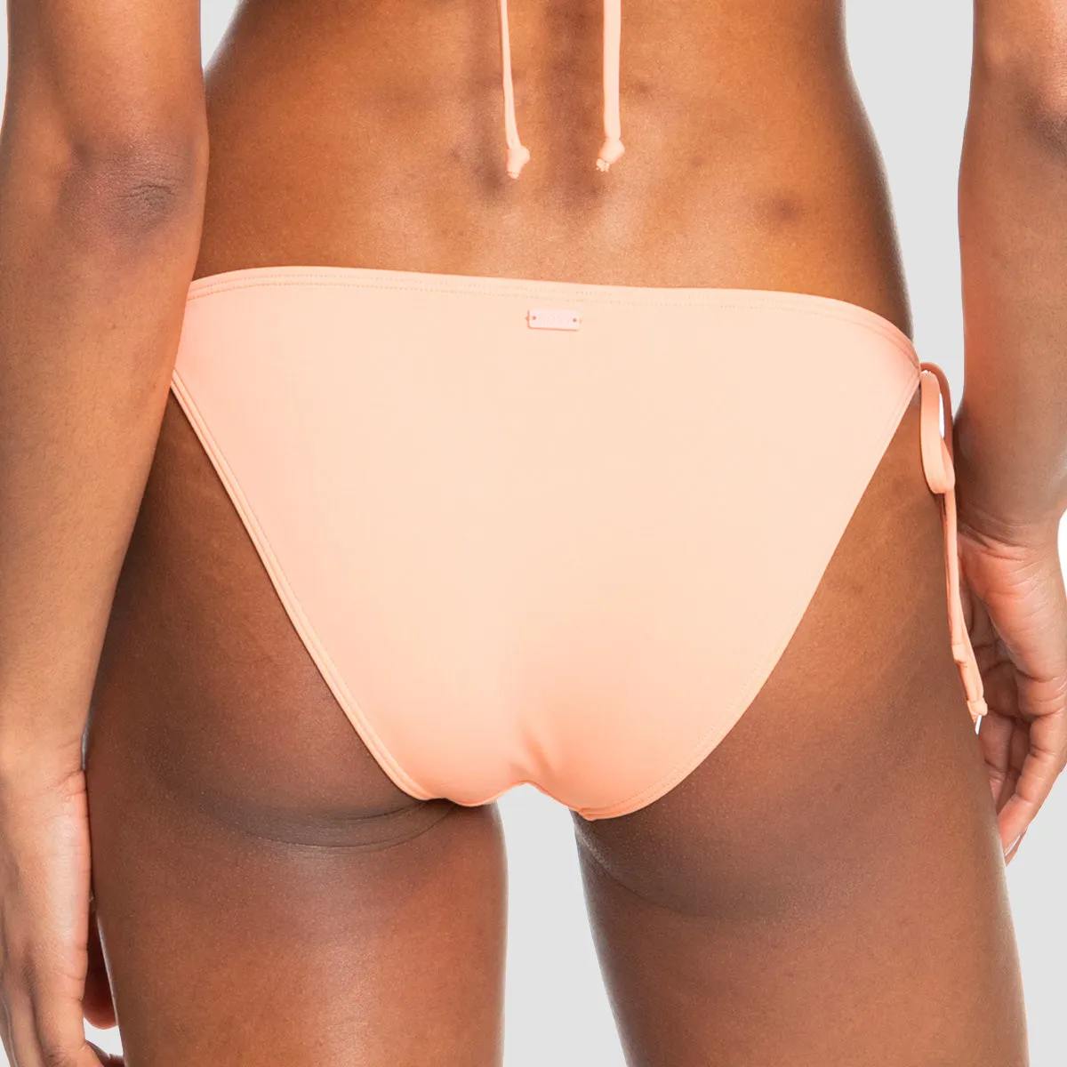 Roxy Beach Classics Tie-Side Bikini Bottoms Papaya Punch - Womens