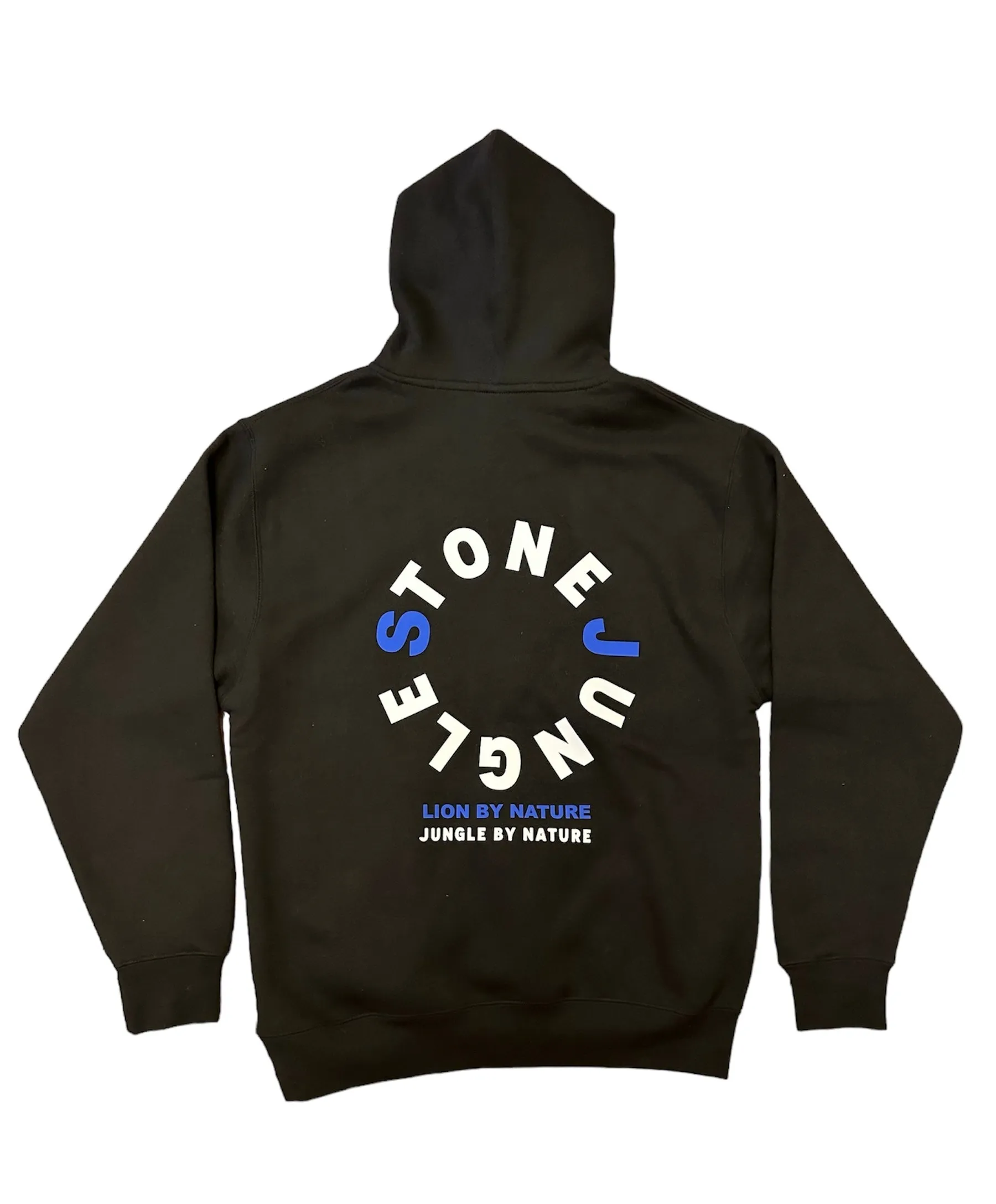 ROYAL BLUE/WHITE SILICONE LION HEAVYWEIGHT HOODIE