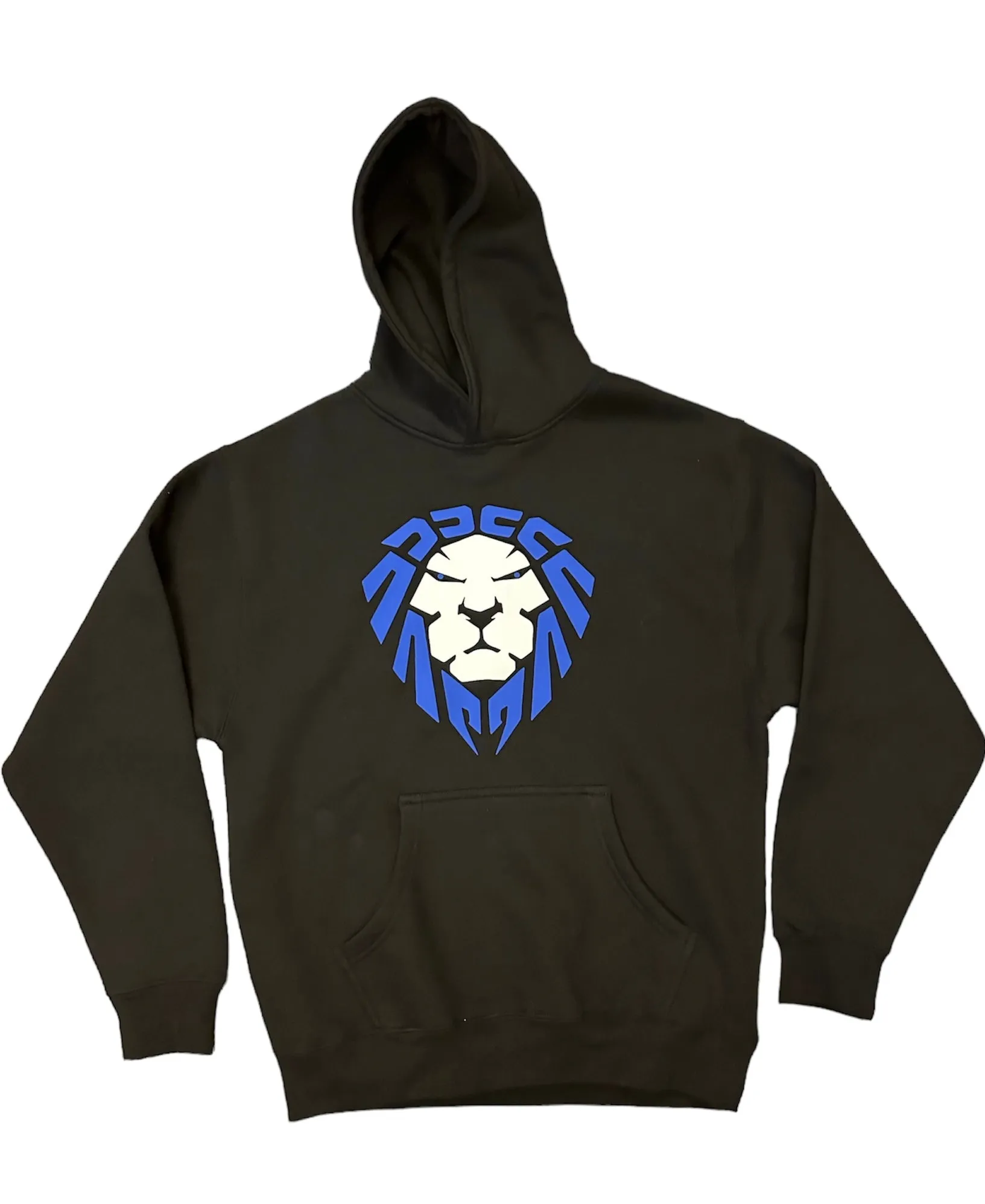 ROYAL BLUE/WHITE SILICONE LION HEAVYWEIGHT HOODIE