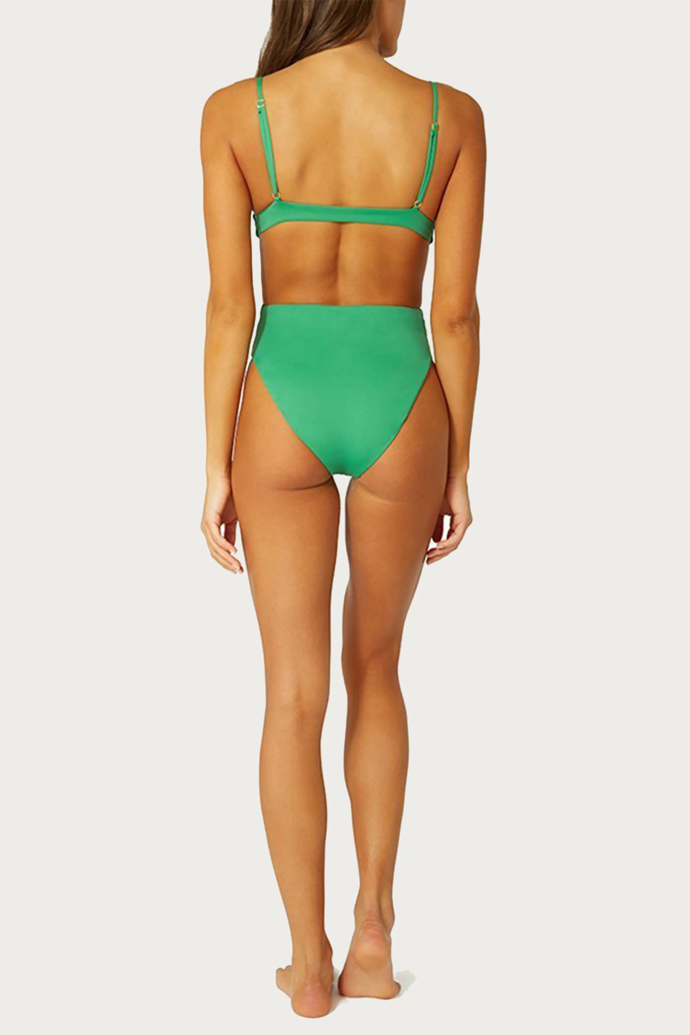 RUCHED CUTOUT ONE PIECE