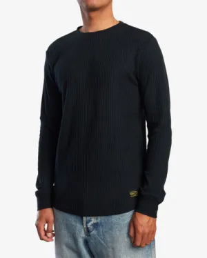 RVCA Mens Dayshift Long Sleeve Thermal Shirt