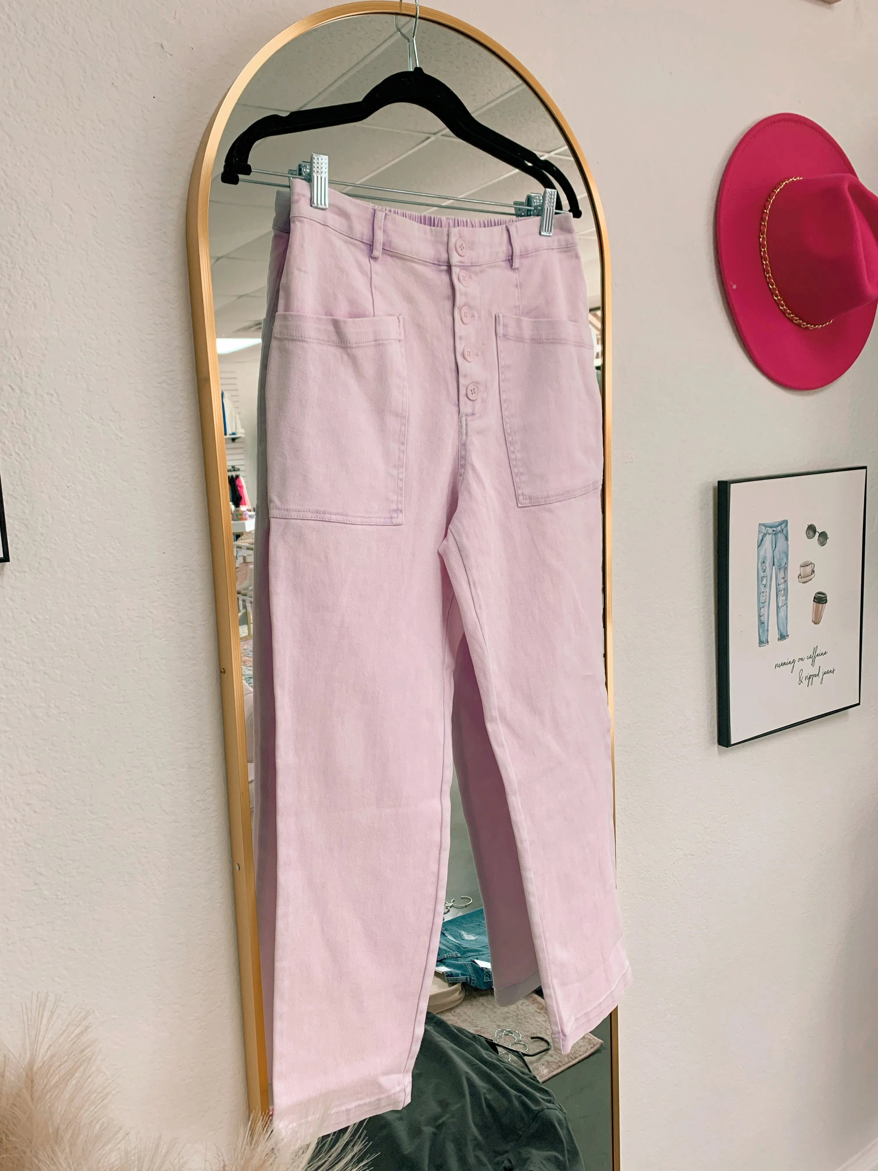 Sadie Straight Leg Denim Pants