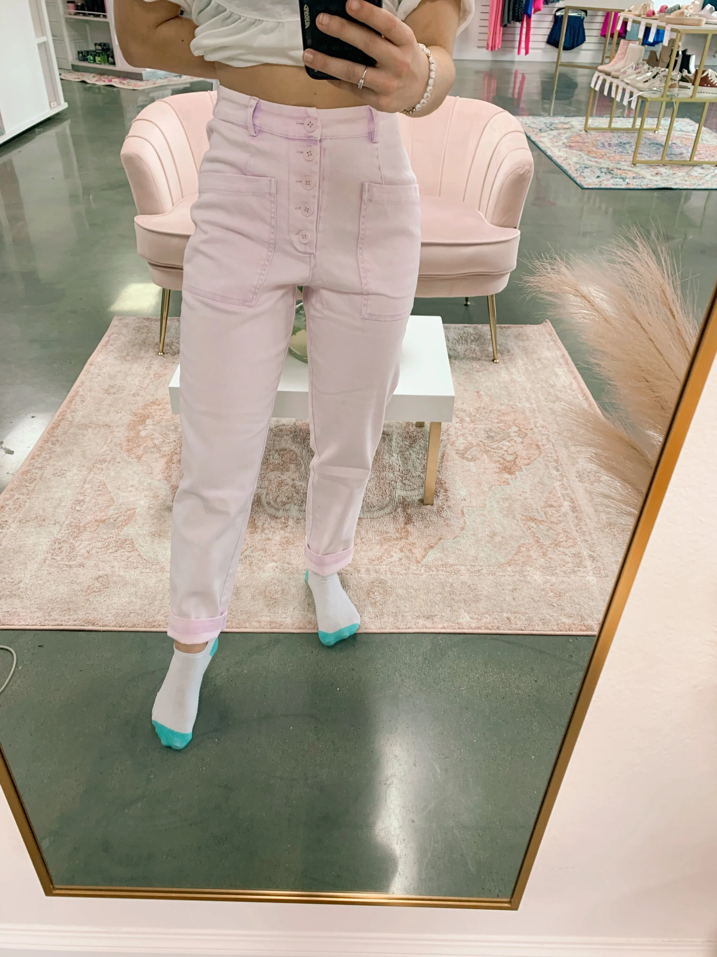 Sadie Straight Leg Denim Pants