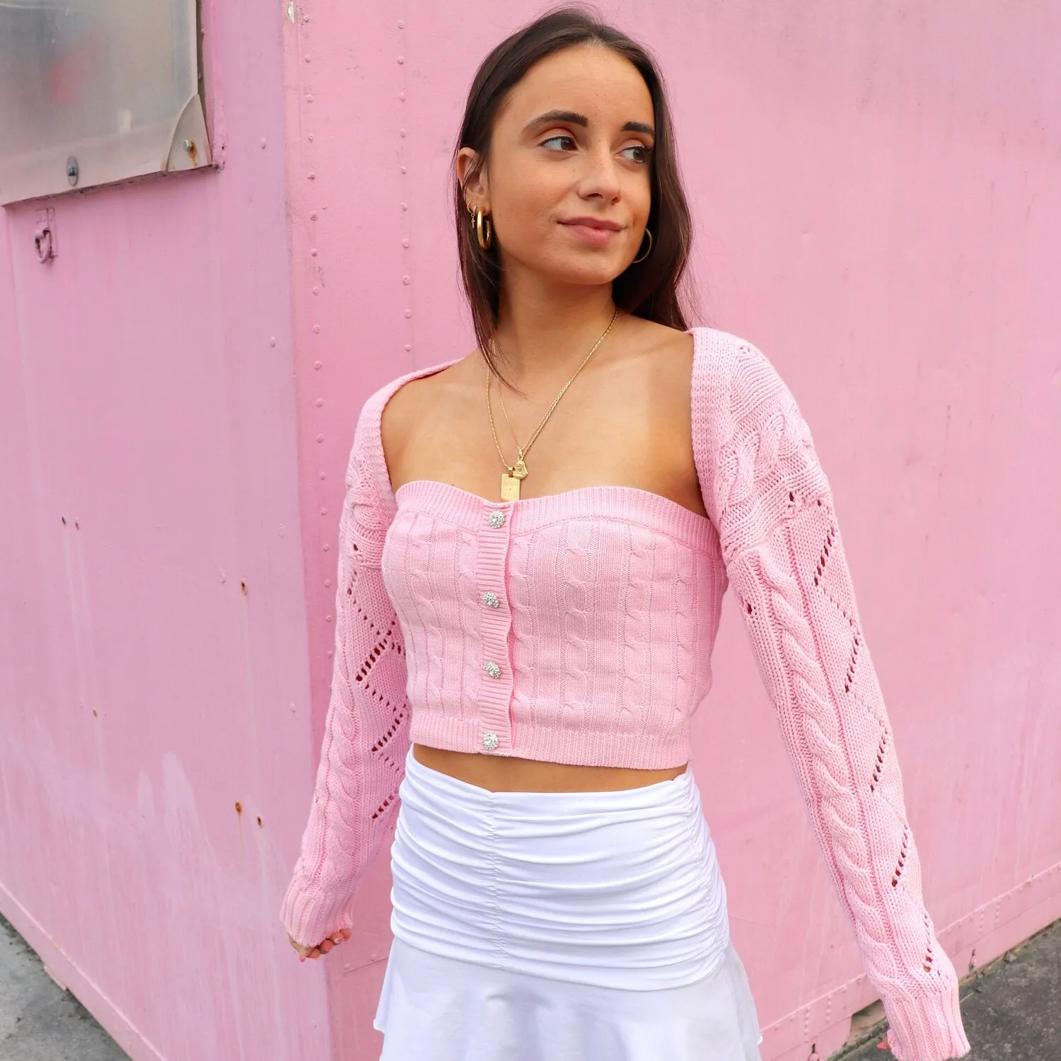 Samara Pink Tube Top