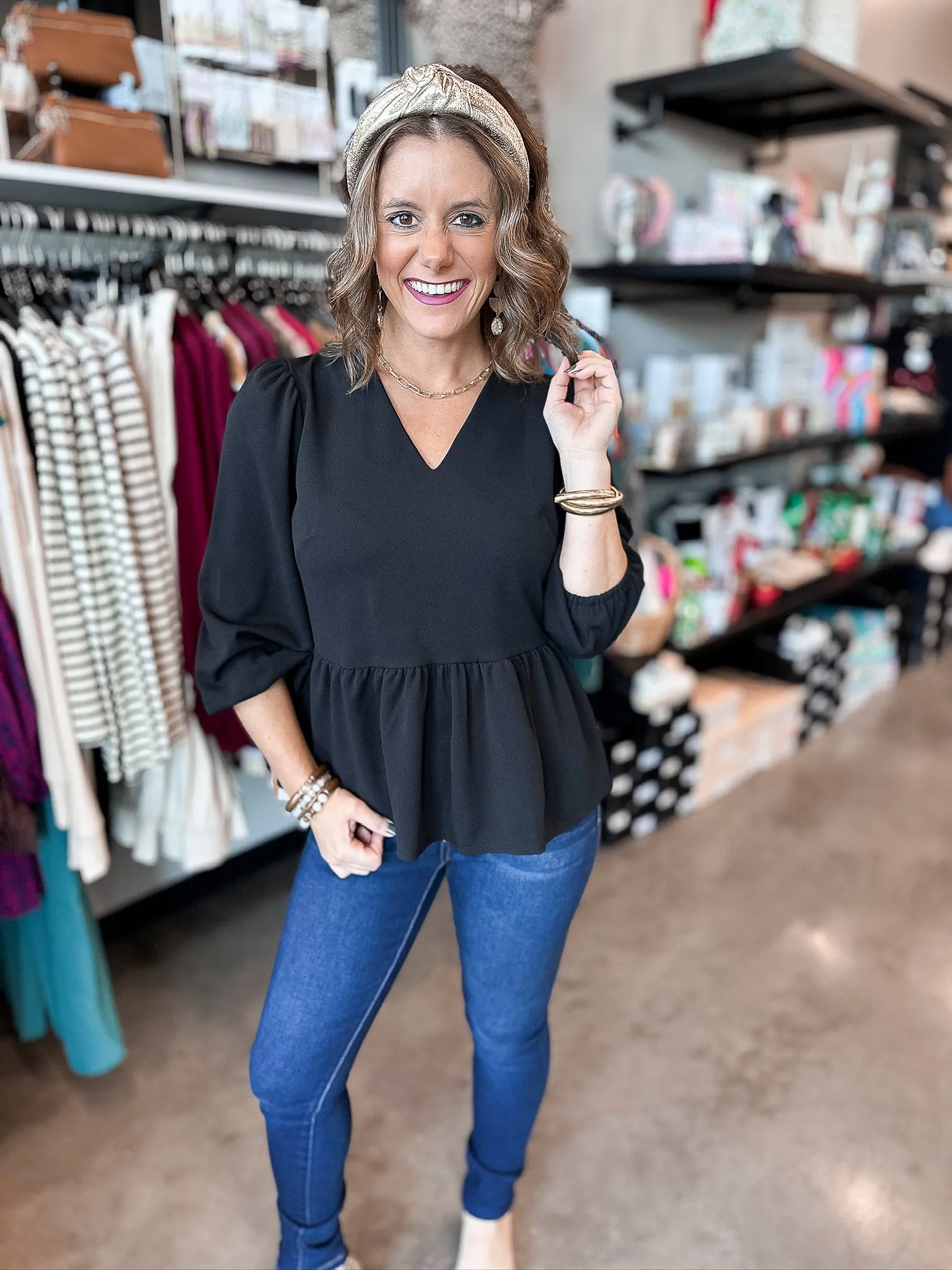 Samara Staple Babydoll Blouse