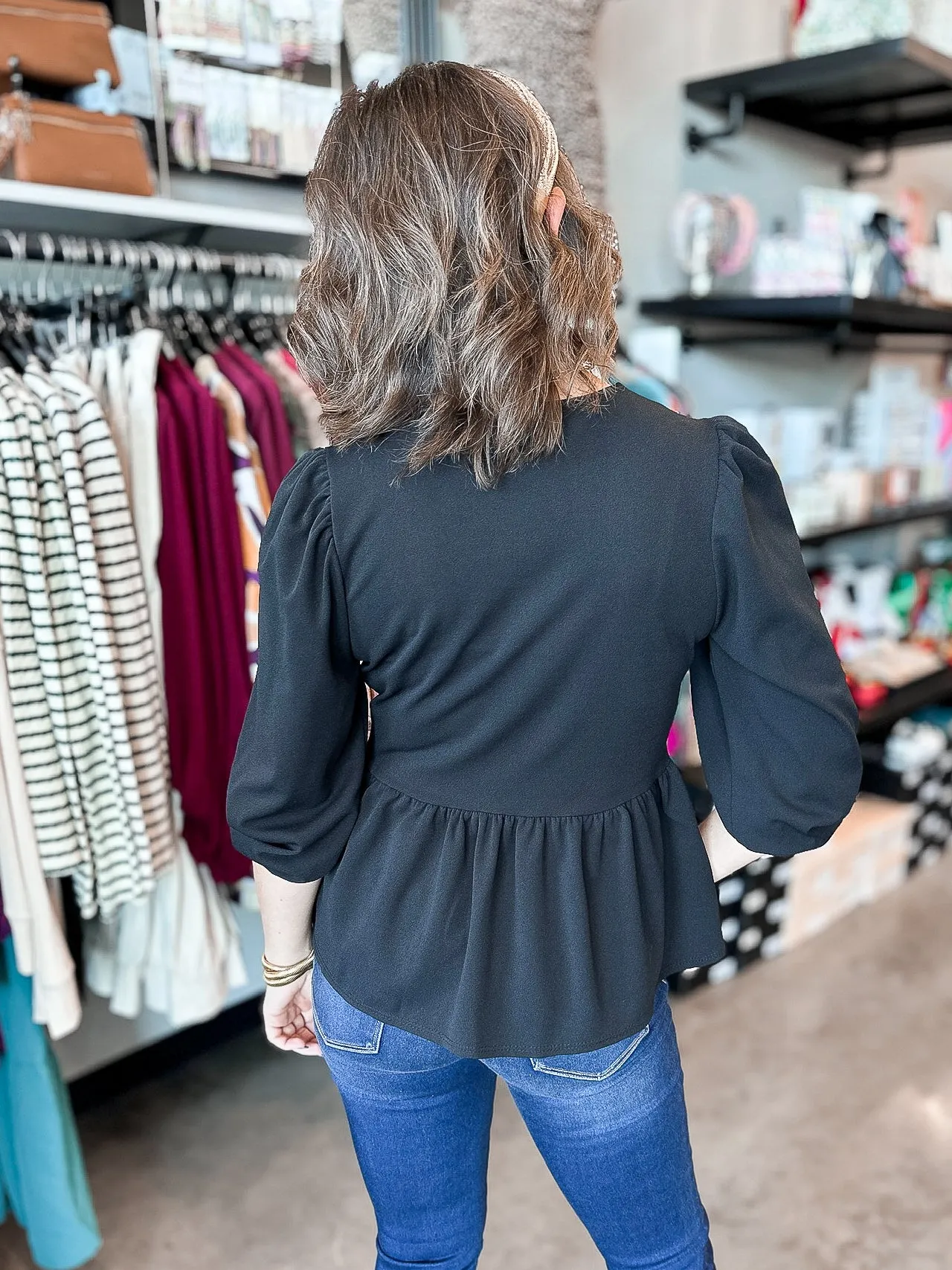 Samara Staple Babydoll Blouse