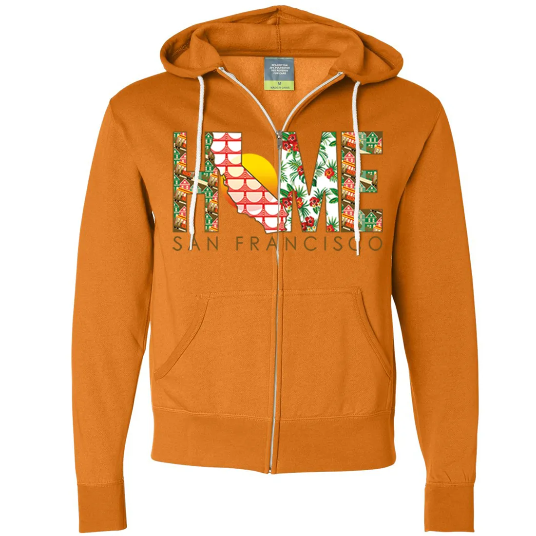 San Francisco Home Zip-Up Hoodie