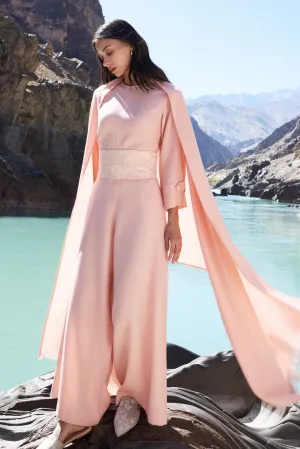 Sand Woollen Shawl (Dusty Pink)