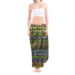 Sarong (Unisex)(Butterfly Glade Tree Link Pride Stripes) RJSTHS2022 RJS