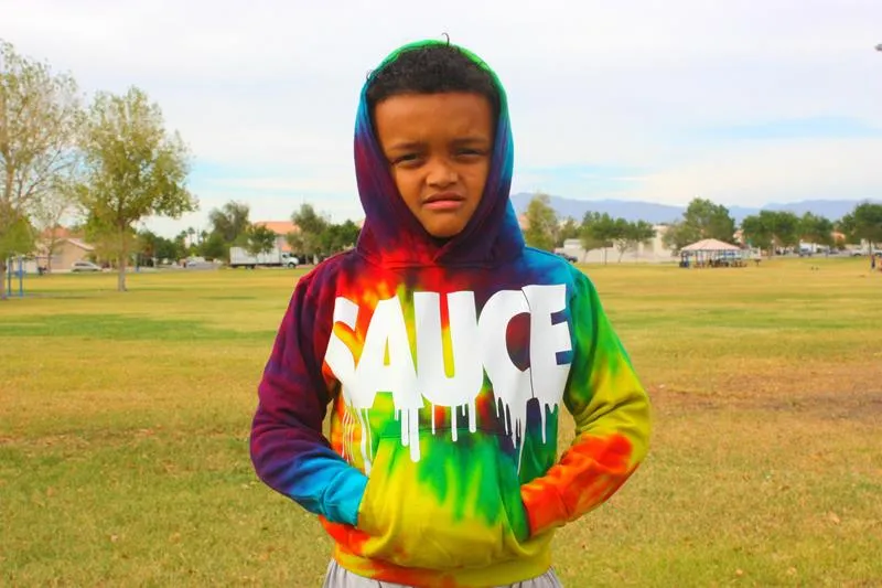 Sauce | Kids Retro Hoodie