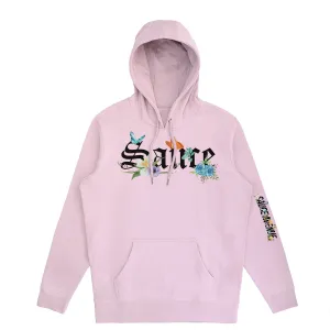 Sauce OE Flowers & Butterflies Black | Lavender Hoodie