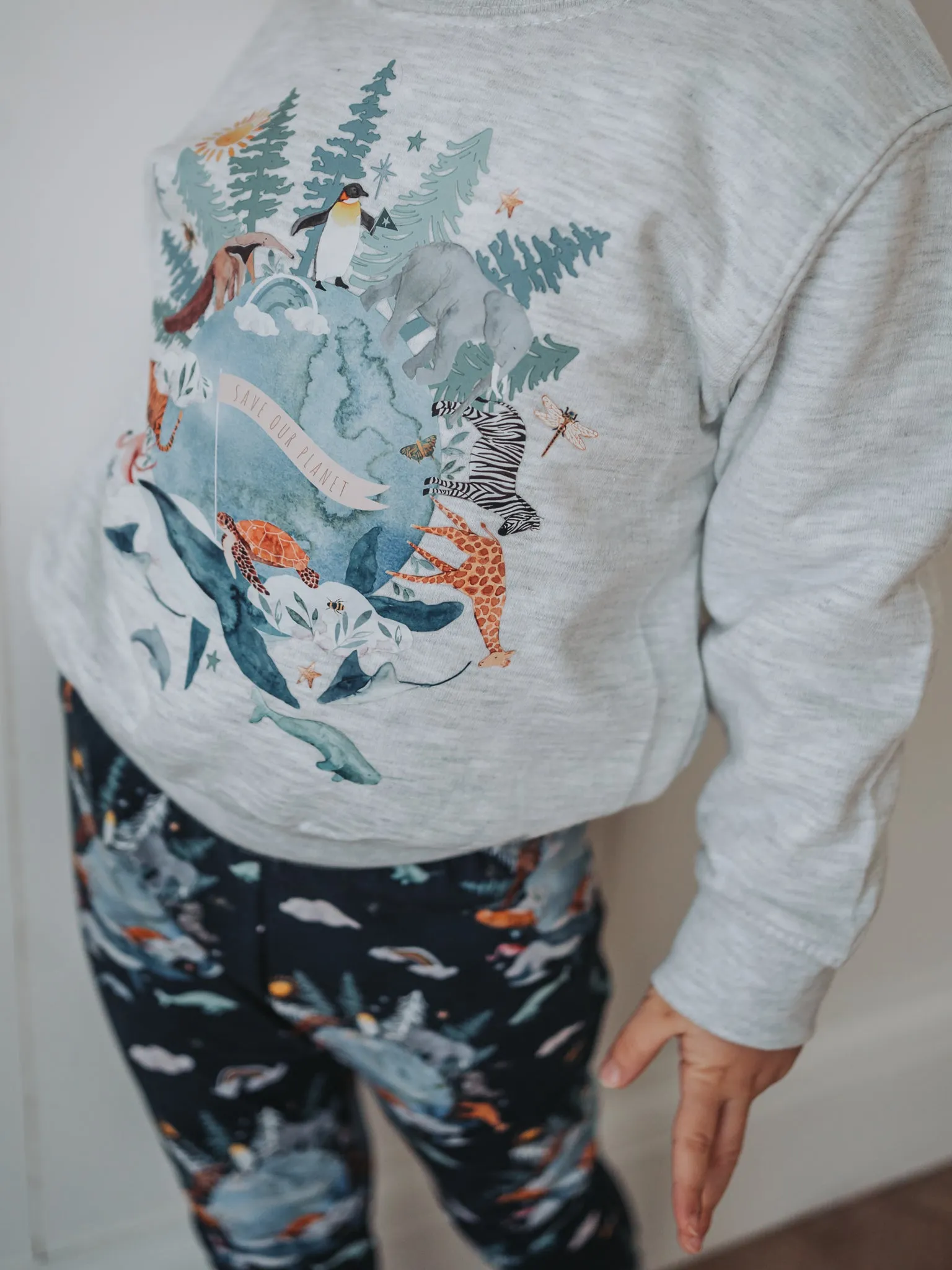 Save Our Planet Sweater - 7-8 Years