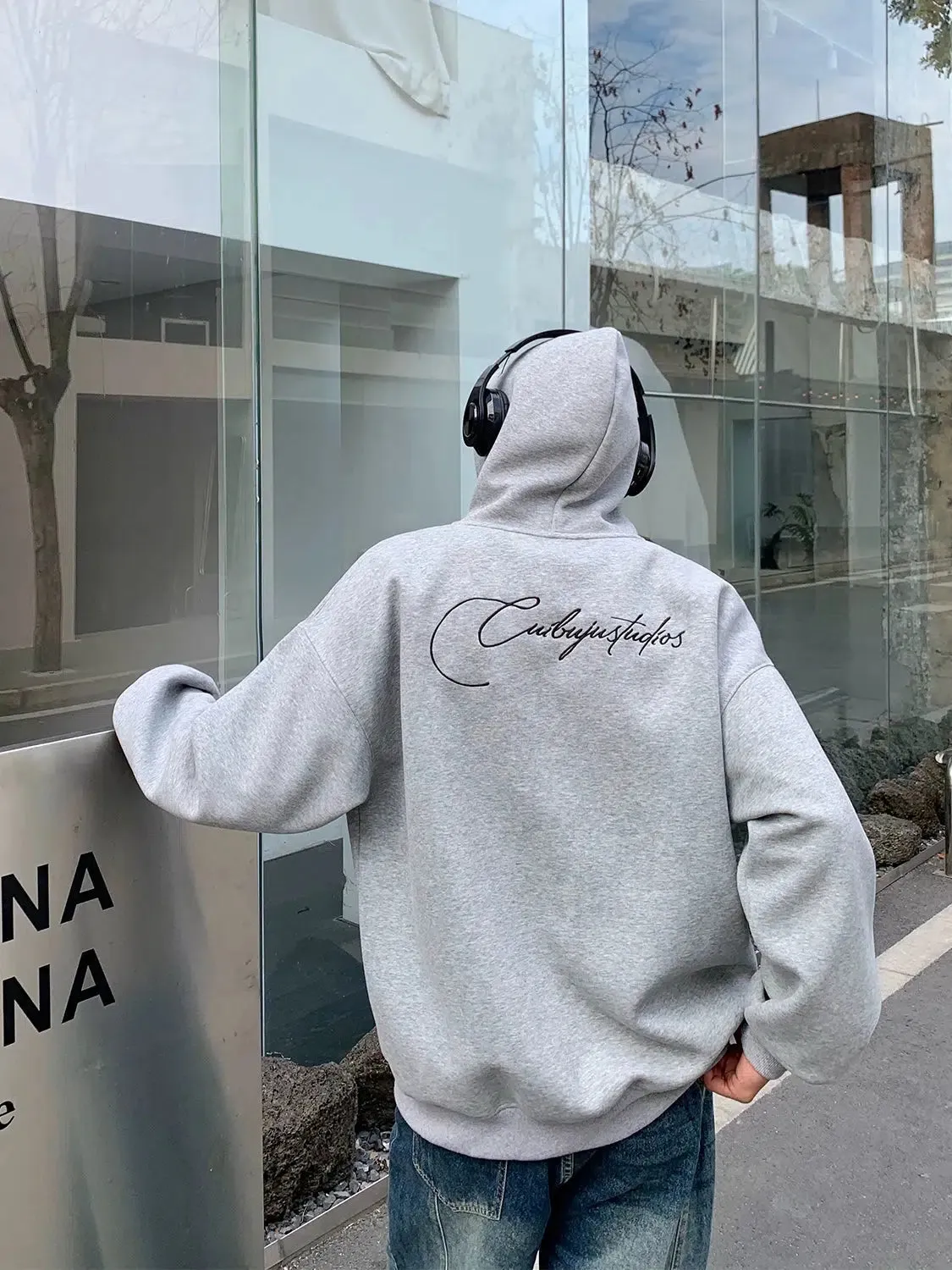 Script Graphic Hoodie