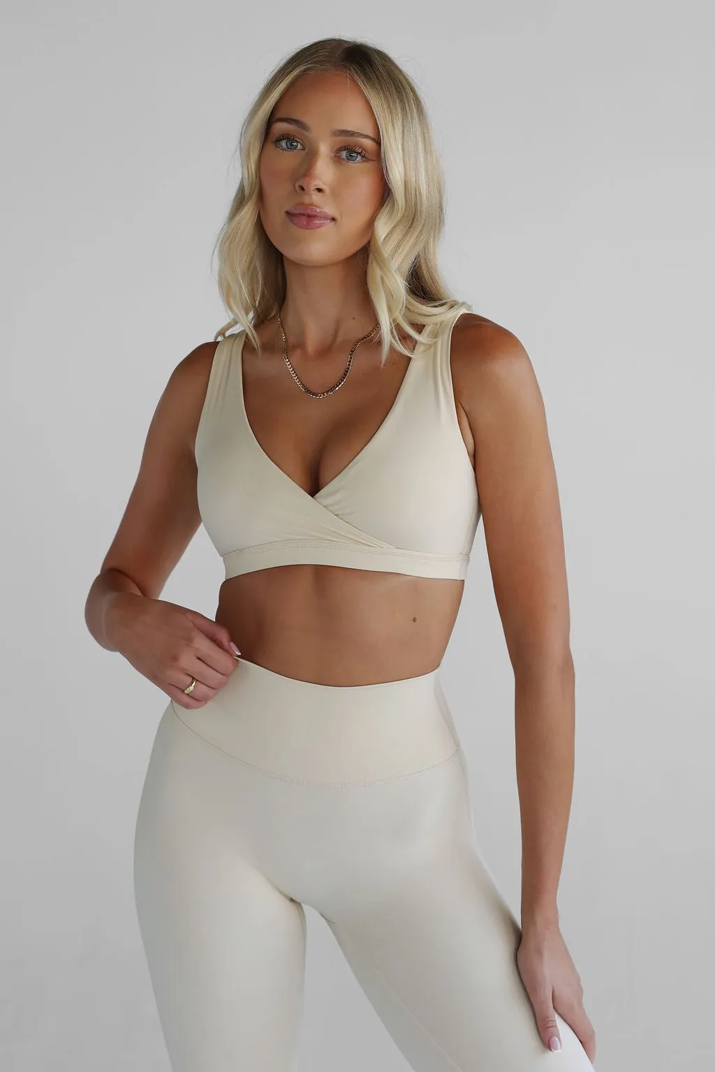 SCULPT Flare Leggings - French Vanilla
