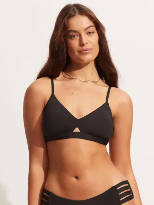 Seafolly Collective Hybrid Bralette in Black