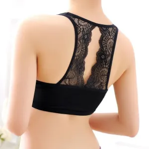 Sexy Wrapped Chest Crop Top Strapless Bra