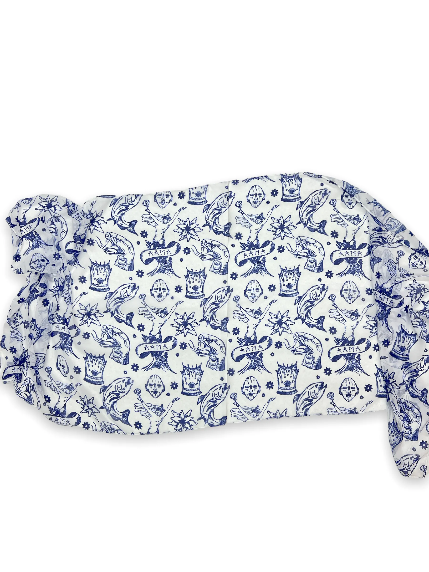 Short Sarong-Tattoo Print
