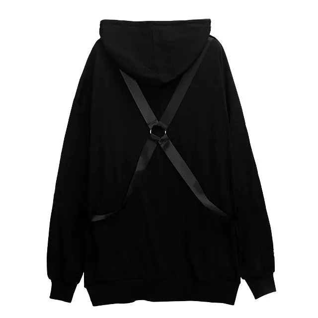 Skeleton Bear Harness Hoodie