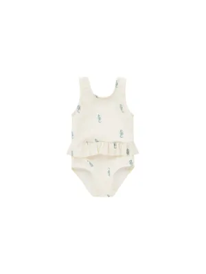 Skirted One Piece- Seahorse