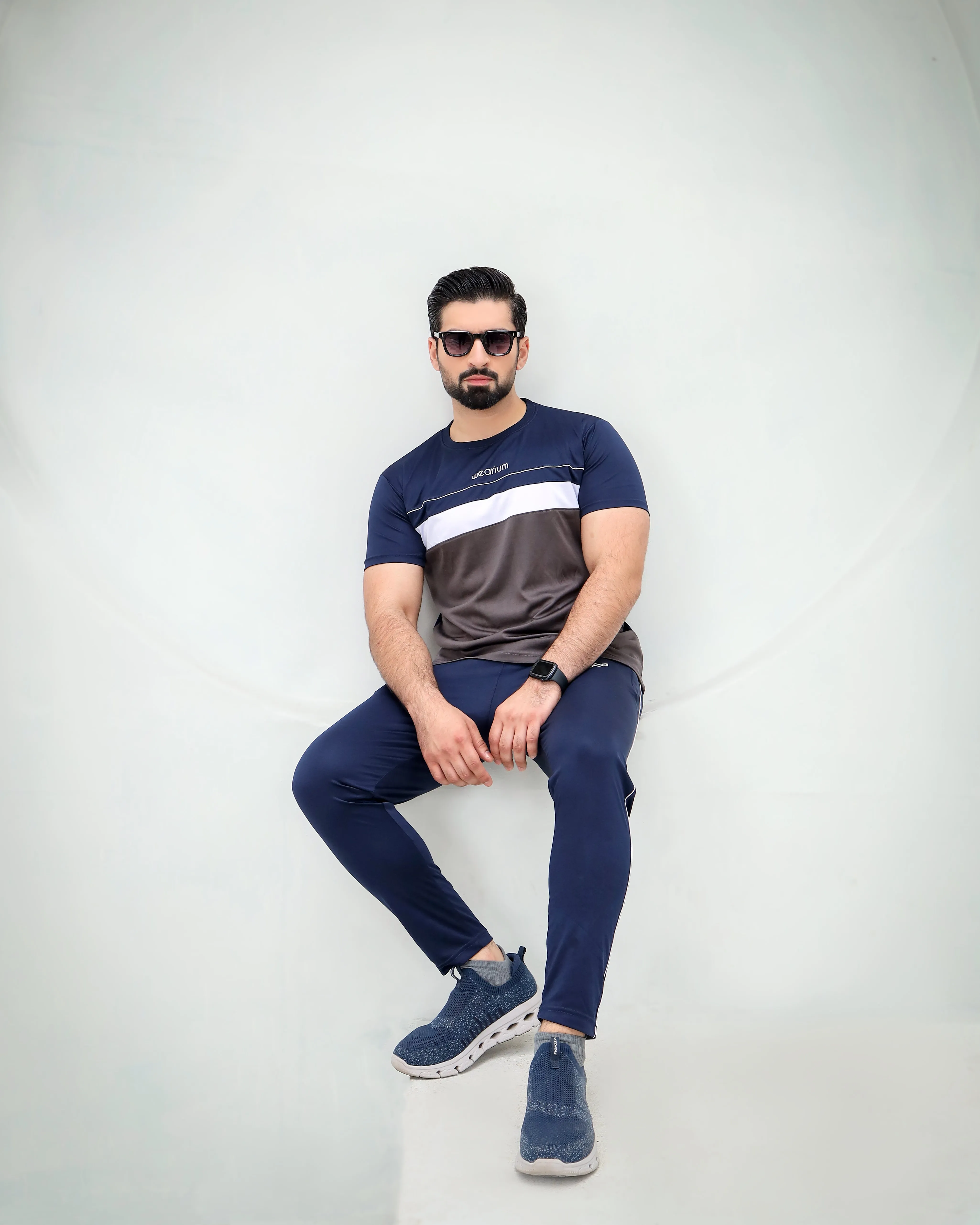 Slate Navy - DF Twinset