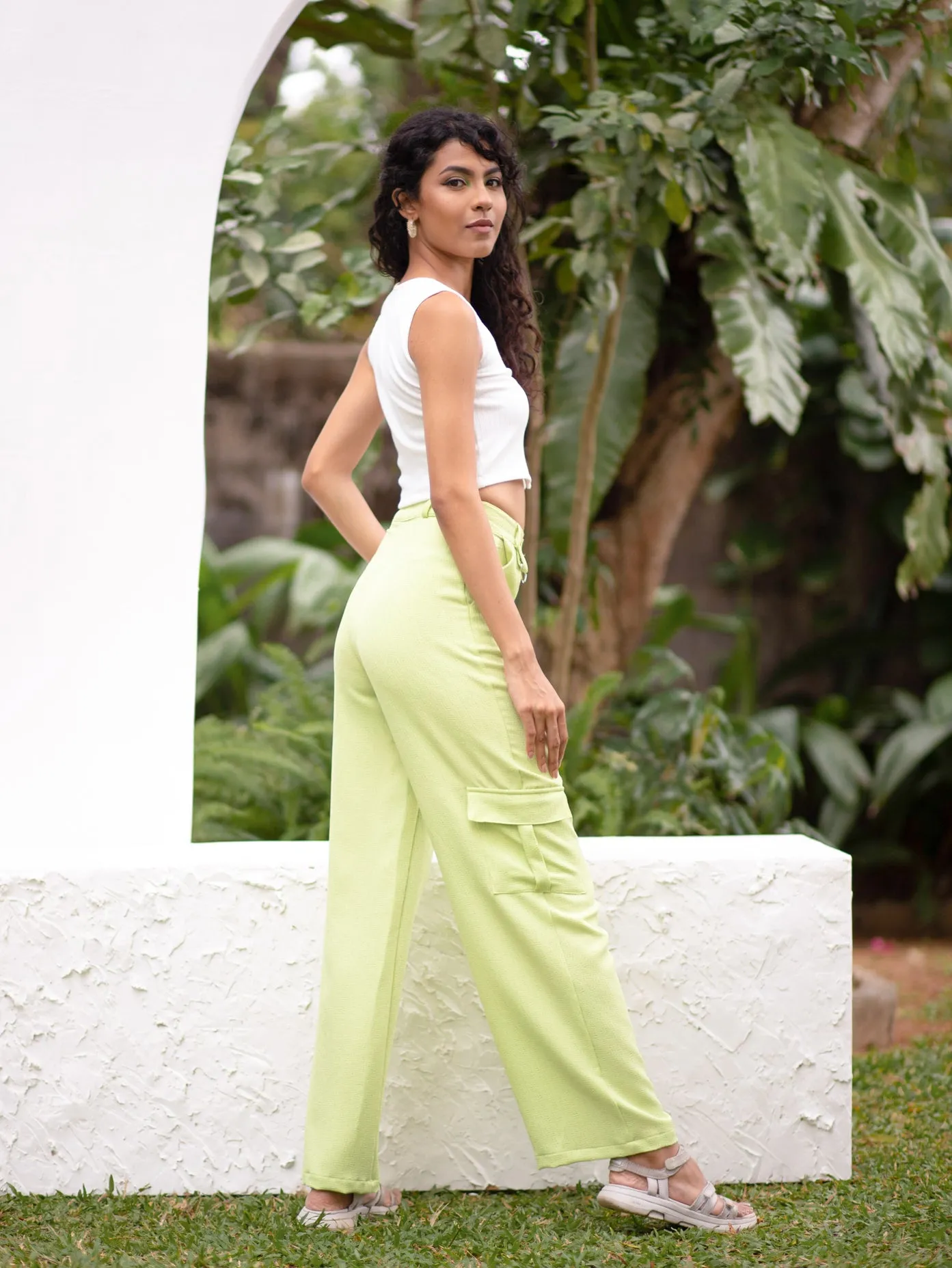 Sleeveless Crop Top
