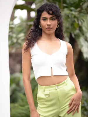 Sleeveless Crop Top