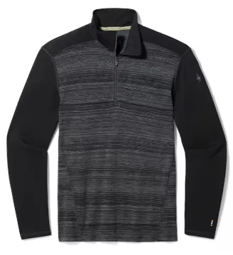 Smartwool Men's Classic Thermal Merino Base Layer 1/4 Zip (SW016355) SAMPLE