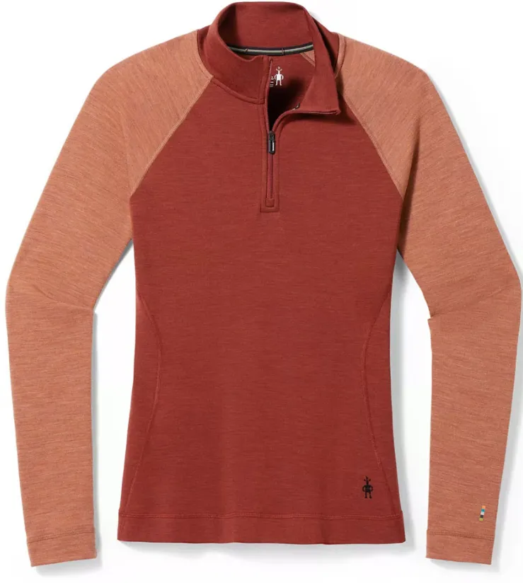 Smartwool Women's Classic Thermal Merino Base Layer 1/4 Zip (SW016373) SAMPLE