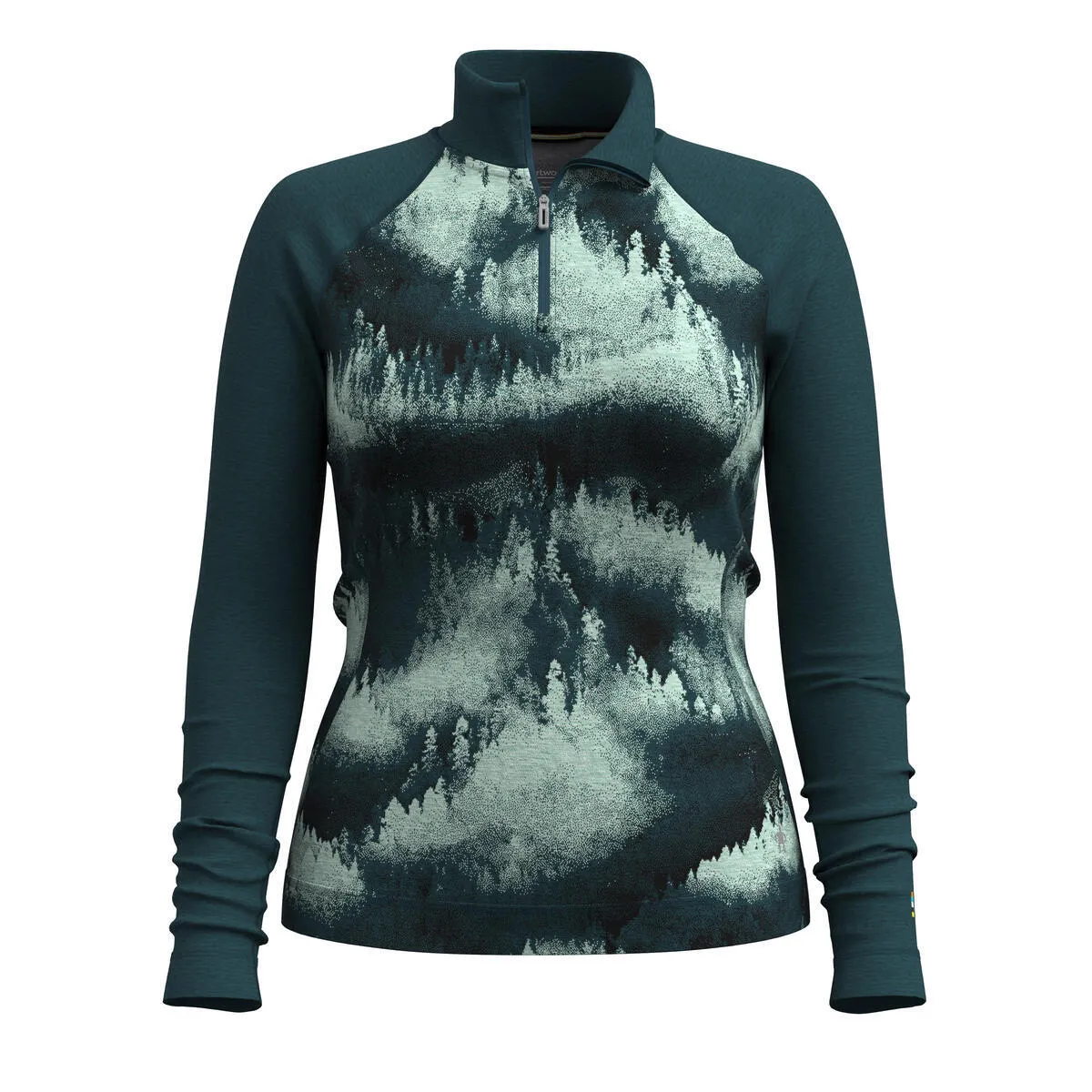 Smartwool Women's Classic Thermal Merino Base Layer 1/4 Zip (SW016373) SAMPLE