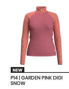 Smartwool Women's Classic Thermal Merino Base Layer 1/4 Zip (SW016373) SAMPLE