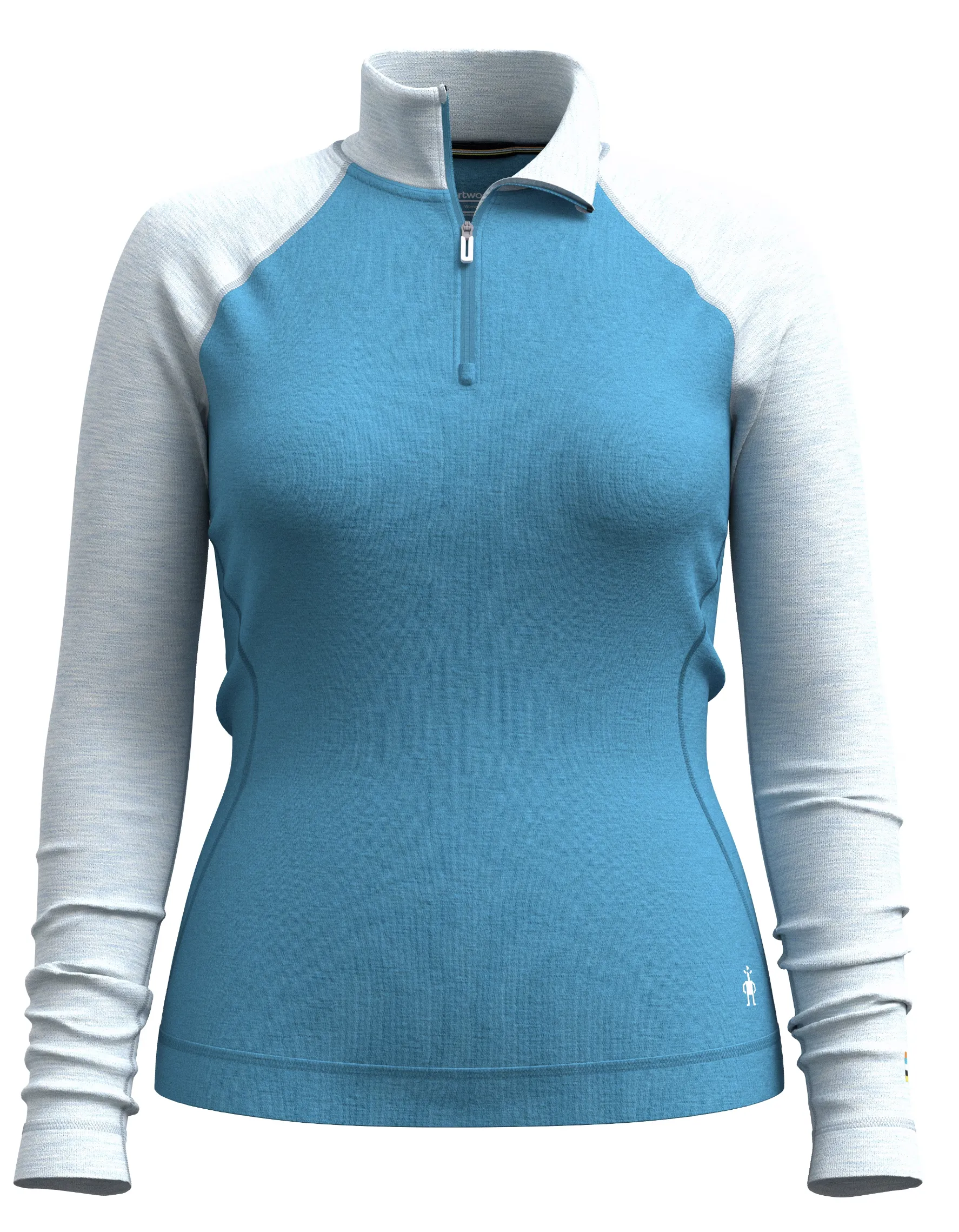 Smartwool Women's Classic Thermal Merino Base Layer 1/4 Zip (SW016373) SAMPLE